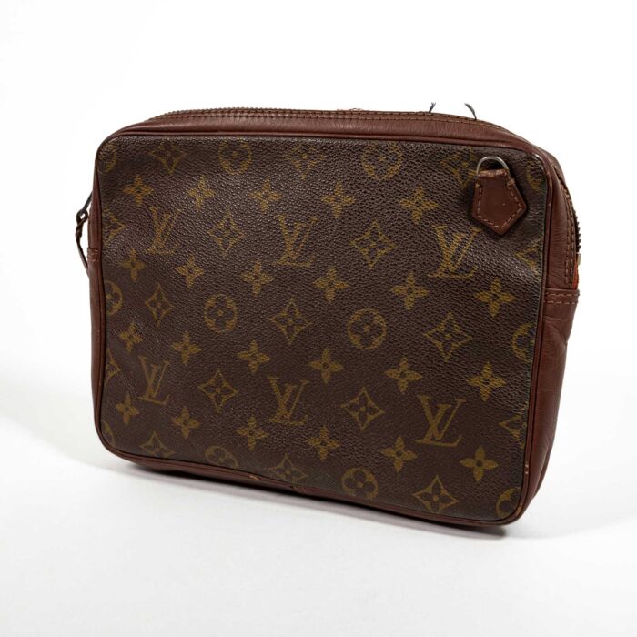 70's Louis Vuitton Clutch/Crossbody with Eclair Zipper Pull #2