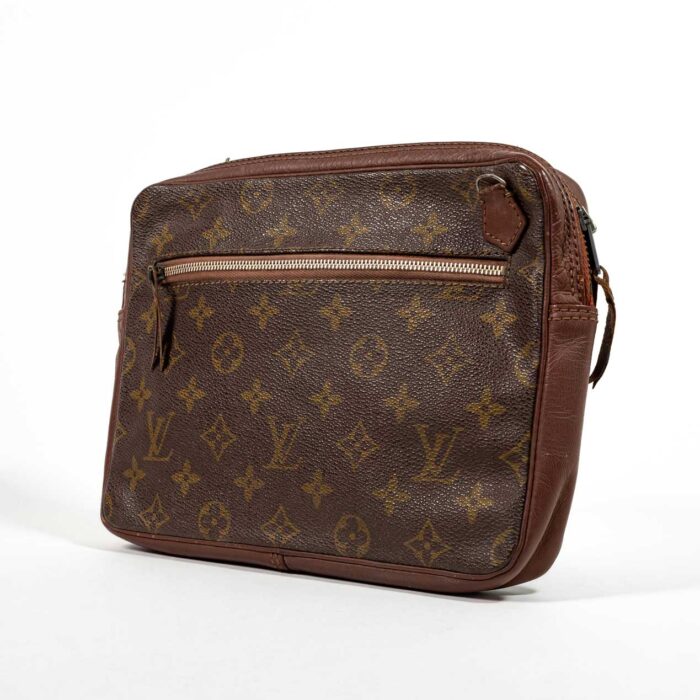 70's Louis Vuitton Clutch/Crossbody with Eclair Zipper Pull #2 - Image 9