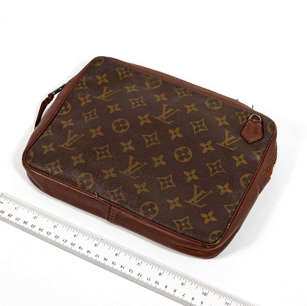 70's Louis Vuitton Clutch/Crossbody with Eclair Zipper Pull #2 - Quirk