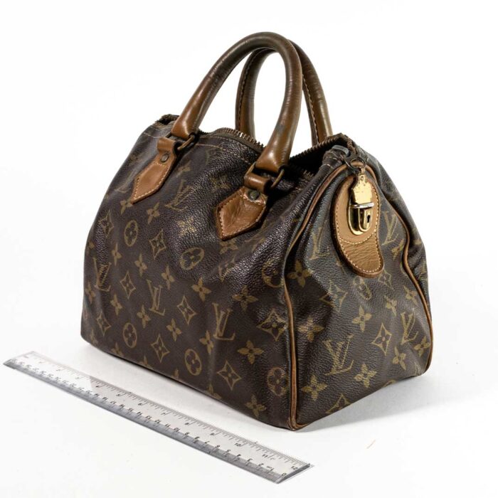 90's Louis Vuitton Mini Speedy with Push lock Closure - Image 5