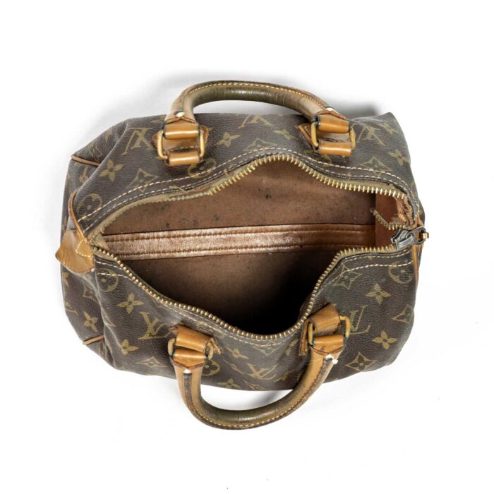 90's Louis Vuitton Mini Speedy with Push lock Closure - Image 3