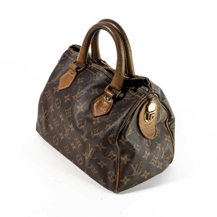 90's Louis Vuitton Mini Speedy with Push lock Closure