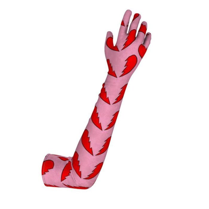 Heartbreak Velvet Opera Gloves - Image 5