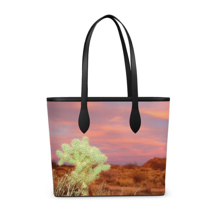 Joshua Tree Leather Tote - Image 2