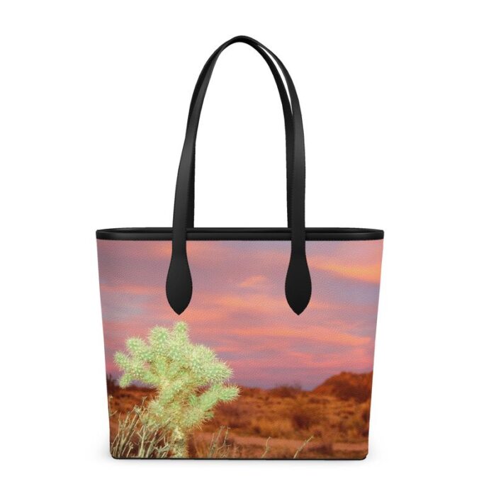 Joshua Tree Leather Tote - Image 3