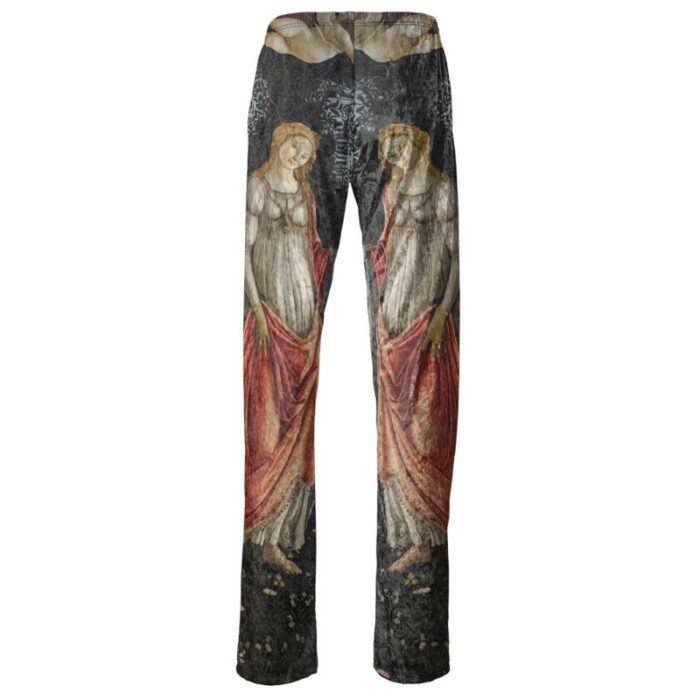 Primavera Crushed Velvet Trousers - Image 2