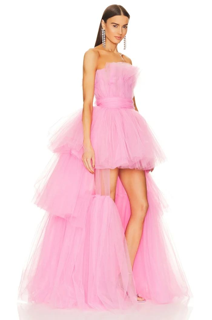 Enchanted Tulle Custom High-Low Gown - Image 2