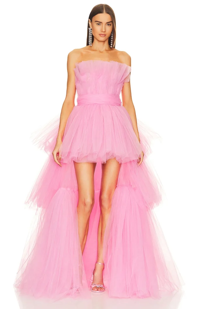 Enchanted Tulle Custom High-Low Gown - Image 4