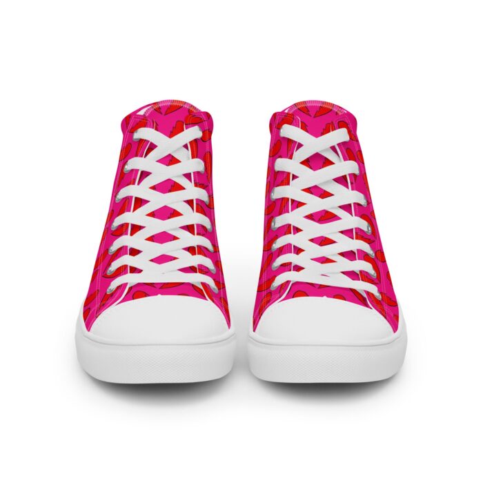 Quirk Broken Hearts Mini Print High-Tops - Image 18