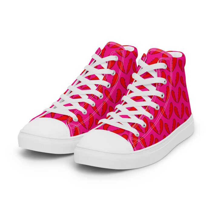 Quirk Broken Hearts Mini Print High-Tops - Image 14