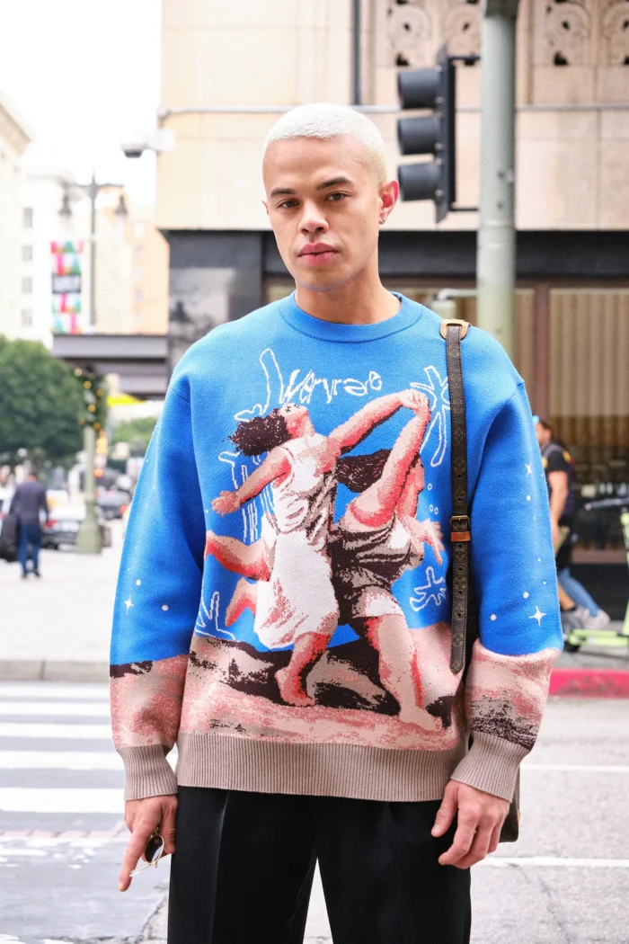 VERYRARE - Beach Race Jacquard Crewneck - Image 8