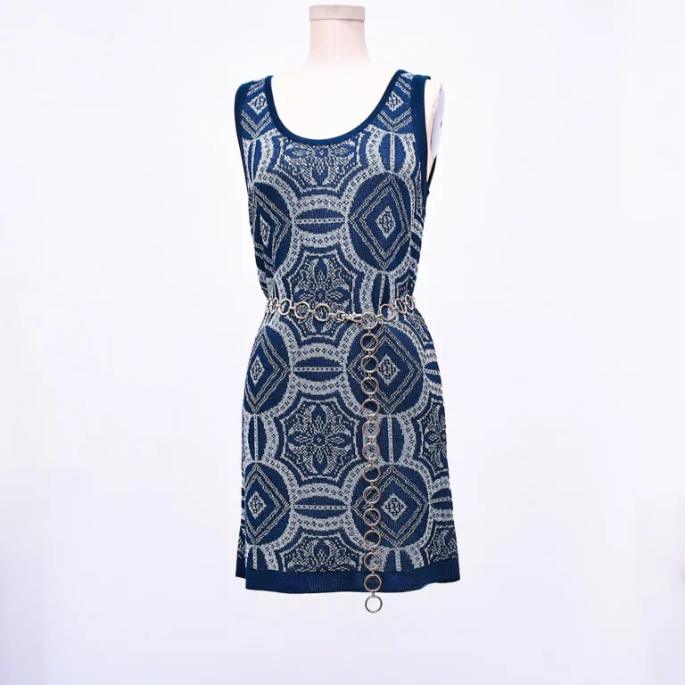 Luciano Soprani Sport Vintage Knit Mini Dress – Late 1980s / Early 1990s (Modern US Size 2/4)