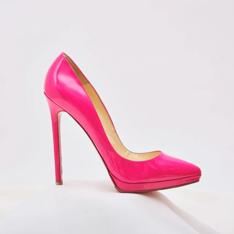Christian Louboutin Pink Patent Leather Pumps – Size 38