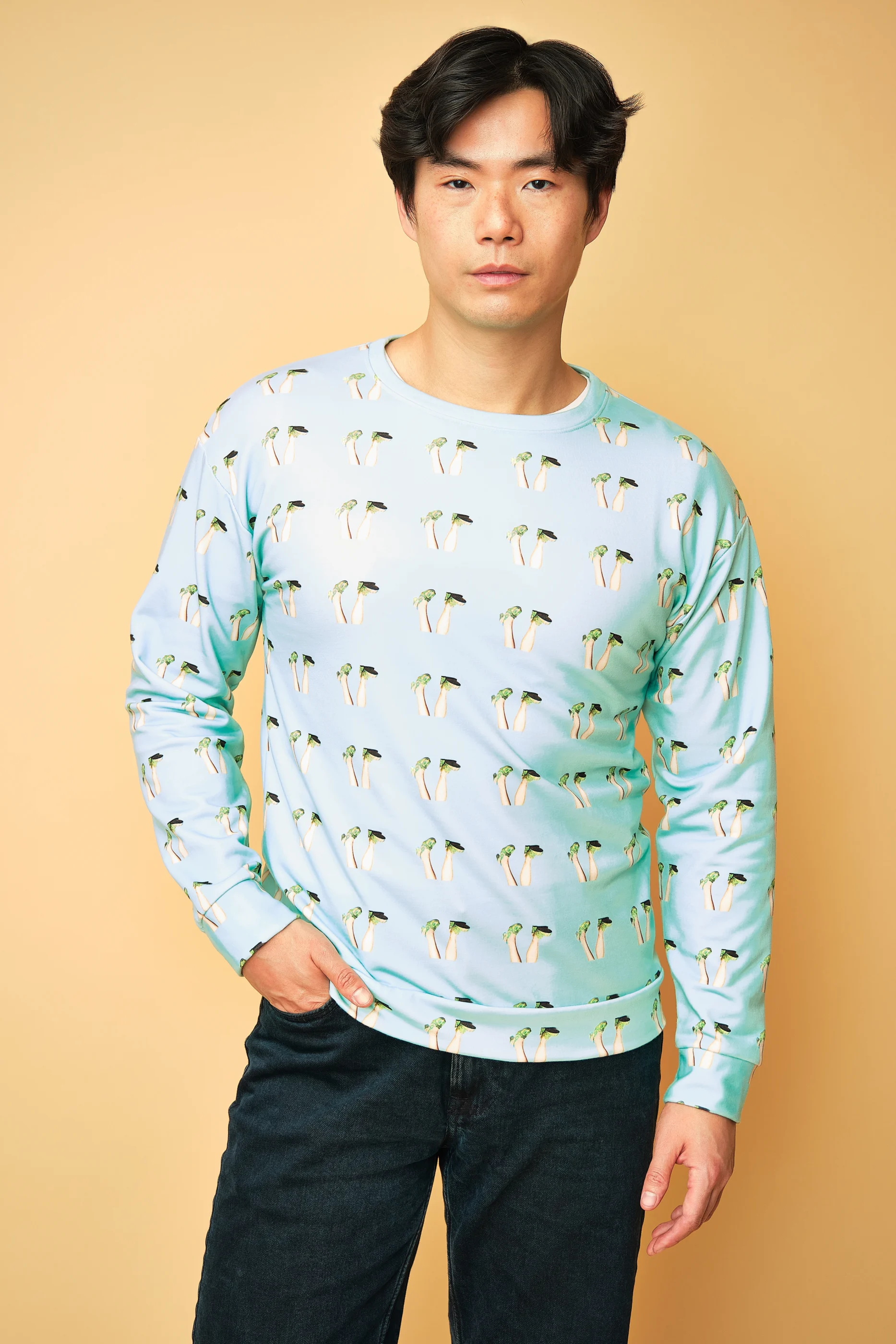 Peace, Love & Quirk Unisex Sweatshirt - Image 7
