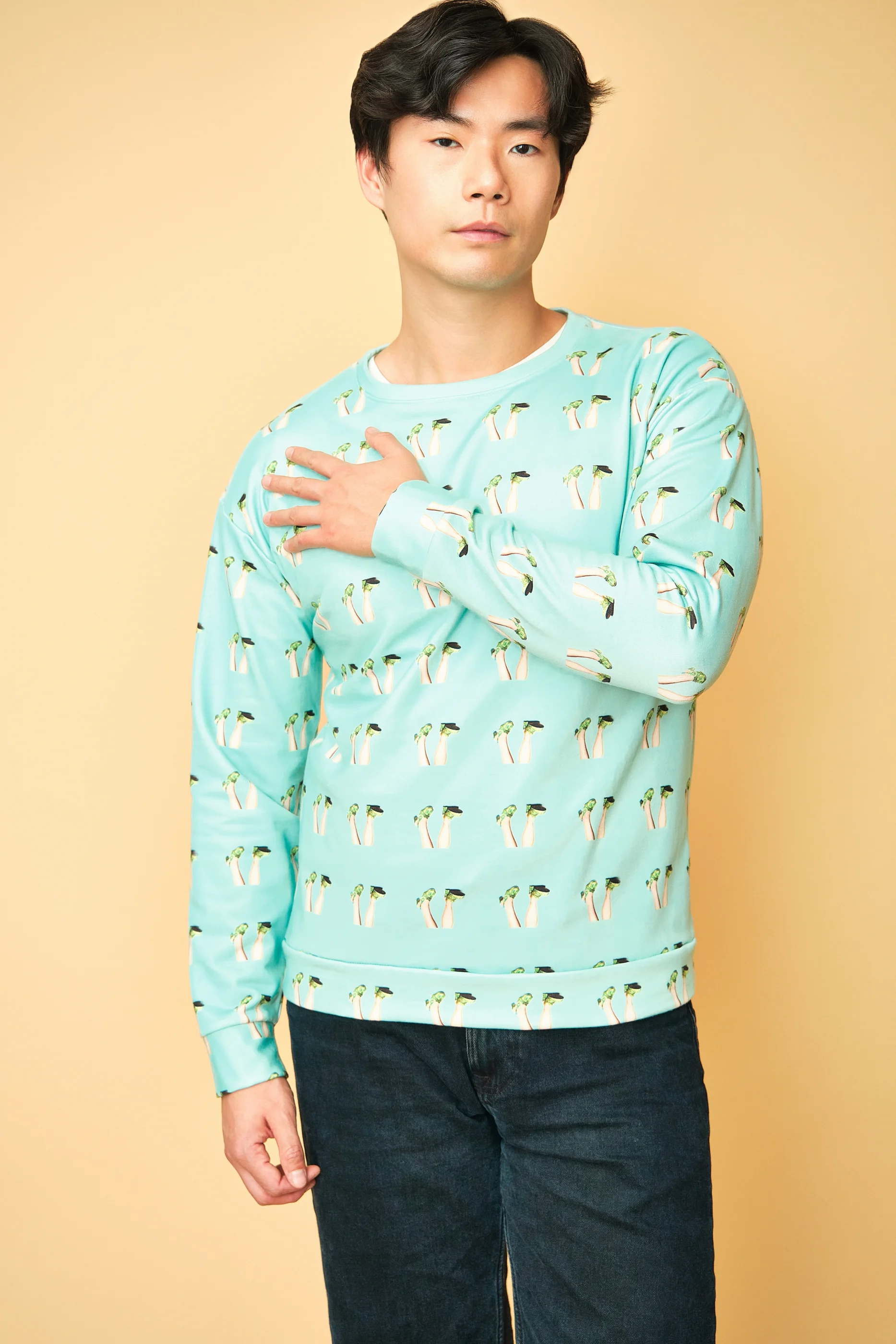 Peace, Love & Quirk Unisex Sweatshirt - Image 5