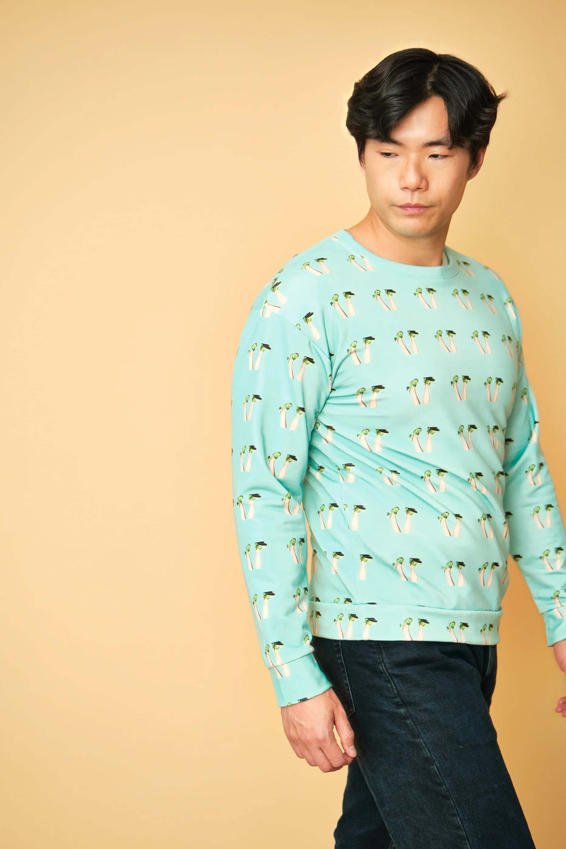 Peace, Love & Quirk Unisex Sweatshirt - Image 4