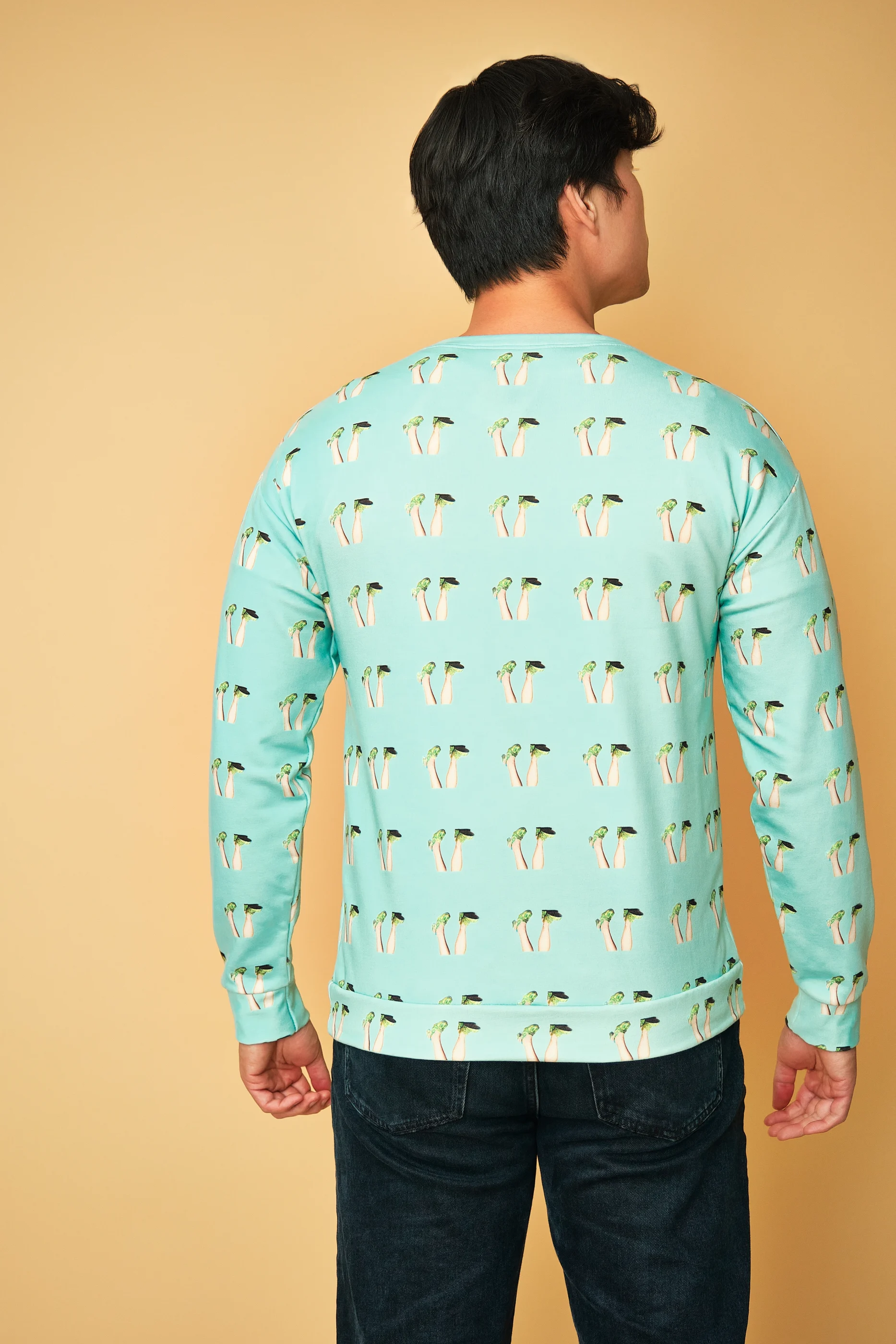 Peace, Love & Quirk Unisex Sweatshirt - Image 3