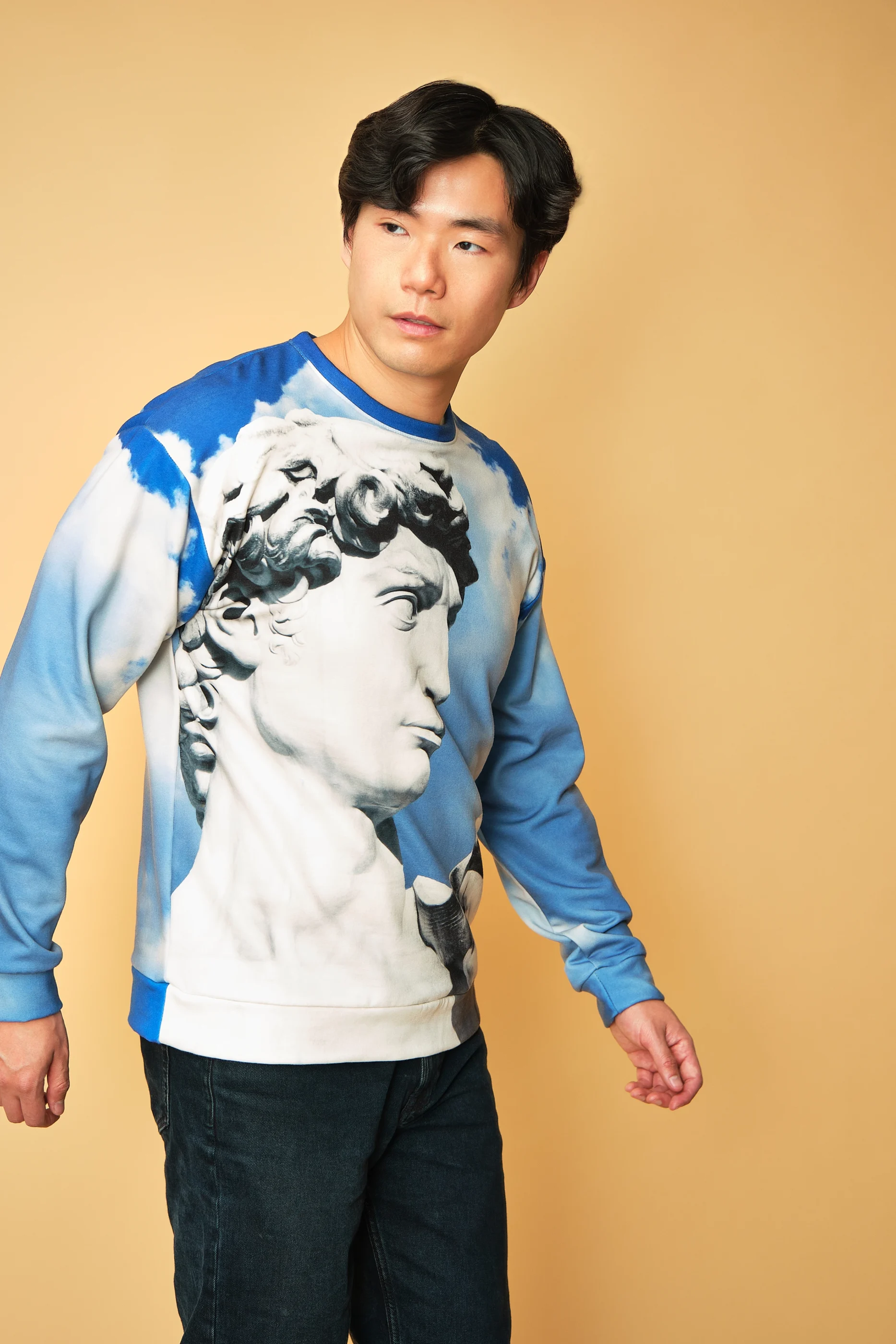 David in the Clouds Eco Pullover - Image 8