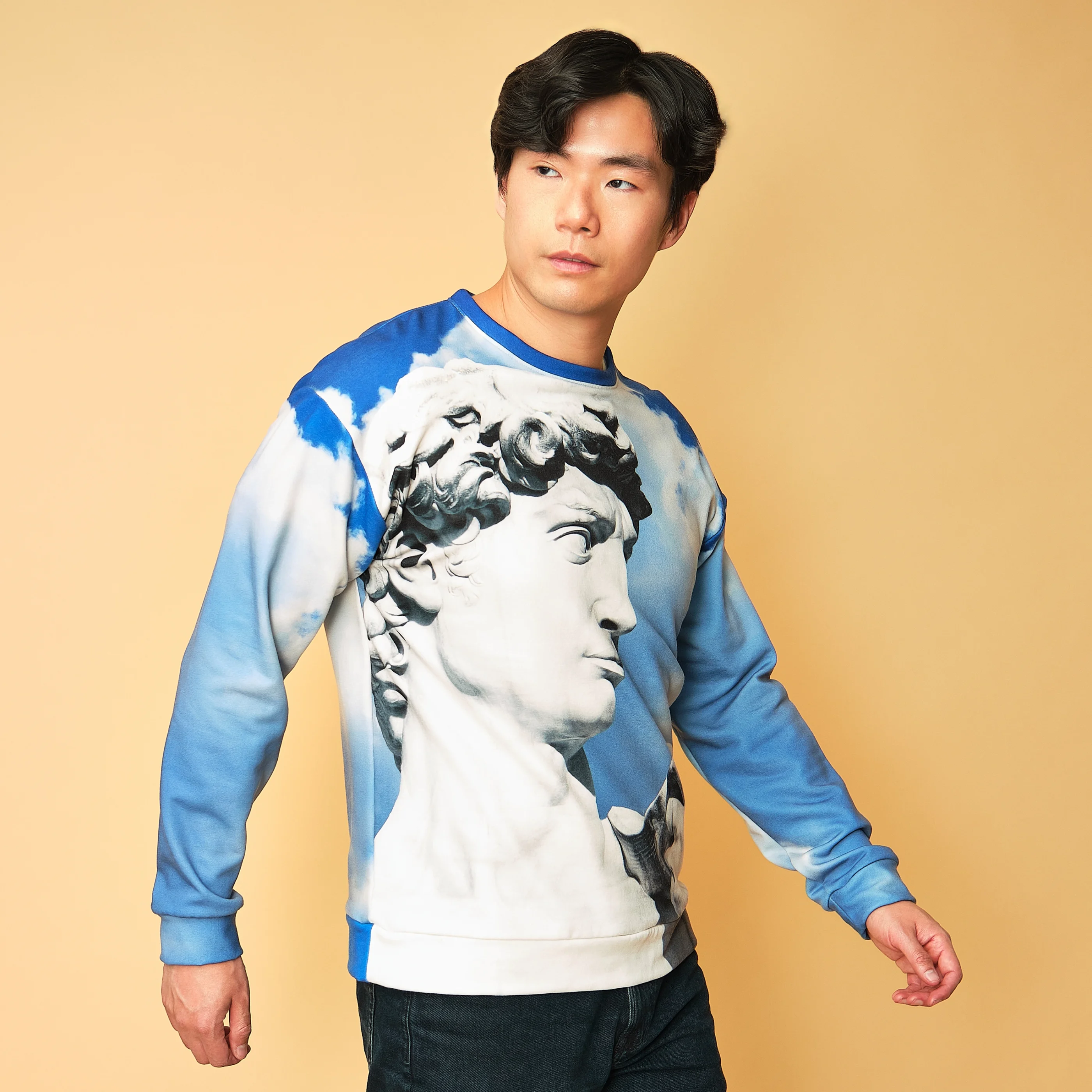 David in the Clouds Eco Pullover - Image 6
