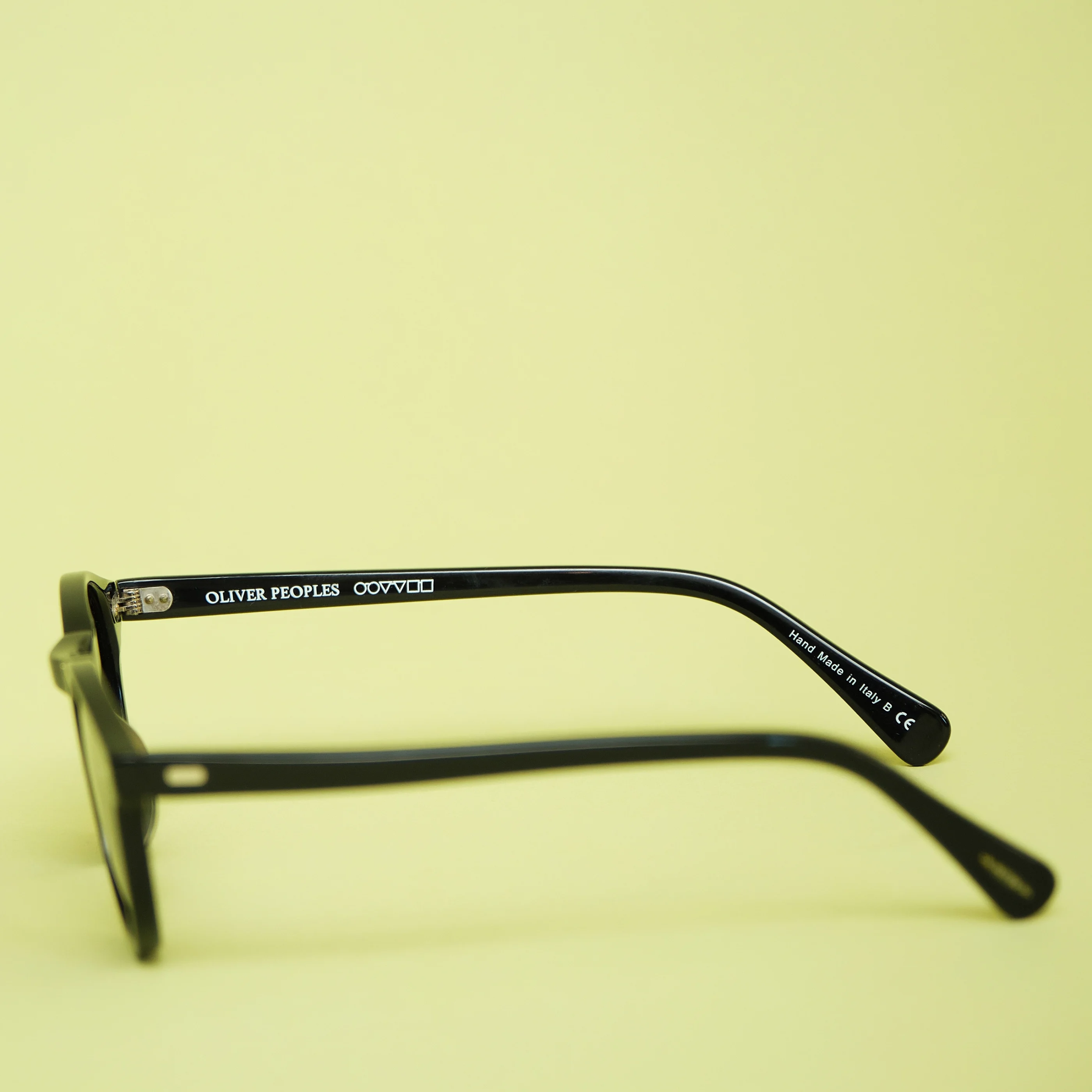 Oliver Peoples Gregory Peck OV5186 1005 Black Round Sunglasses - Image 5