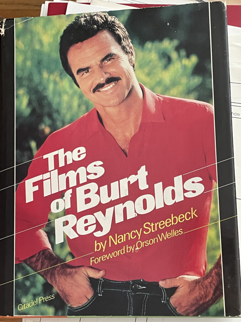 The Films of Burt Reynolds book from the Tom Culver Estate